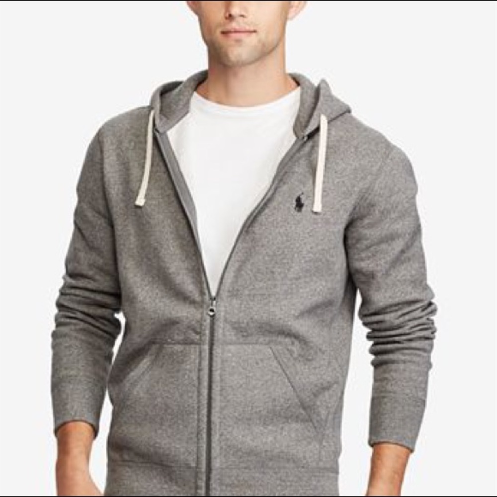 Polo Zip Up Hoodie - Men’s Medium